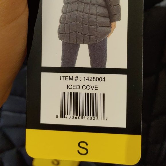 Bernardo Ladies' Quilted Packable Puffer Jacket blue (ıced cove) - Picture 7 of 8